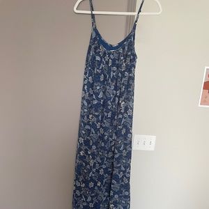 Roan and Ryan blue maxi dress